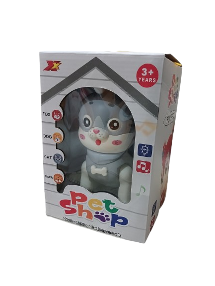 Jumping Dog Toy with Lights & Sounds