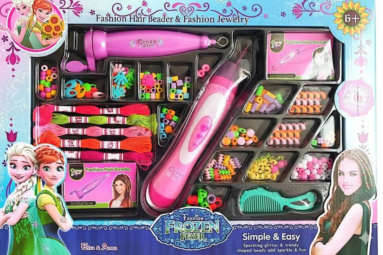 Frozen Hair Beader Styling Set for Kids
