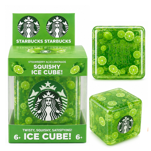 1 PC Lemon Squishy Cube Stress Relief Toy 6cm