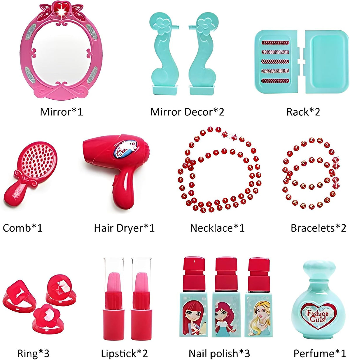 2-in-1 Beauty Makeup Kit for Girls