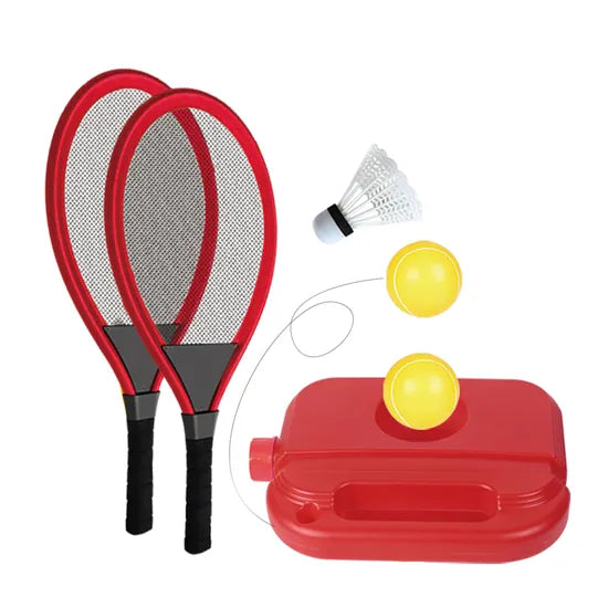 2-in-1 Kids Tennis & Badminton Set