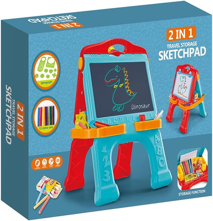 2-in-1 Travel Storage Sketchpad for Drawing and Art on the Go