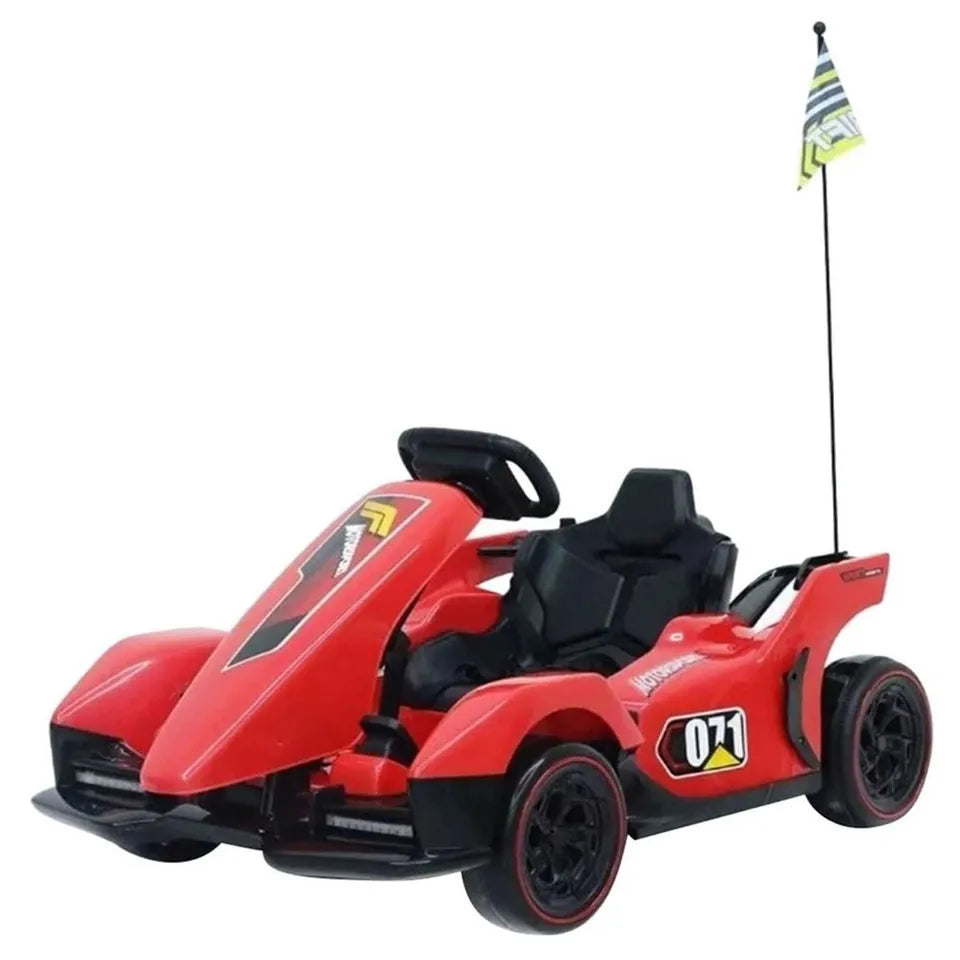 24V Krash Go-Kart Rides on Car