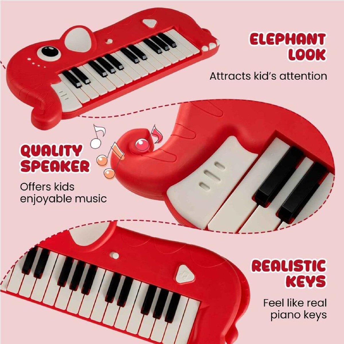 25-Key Elephant Piano
