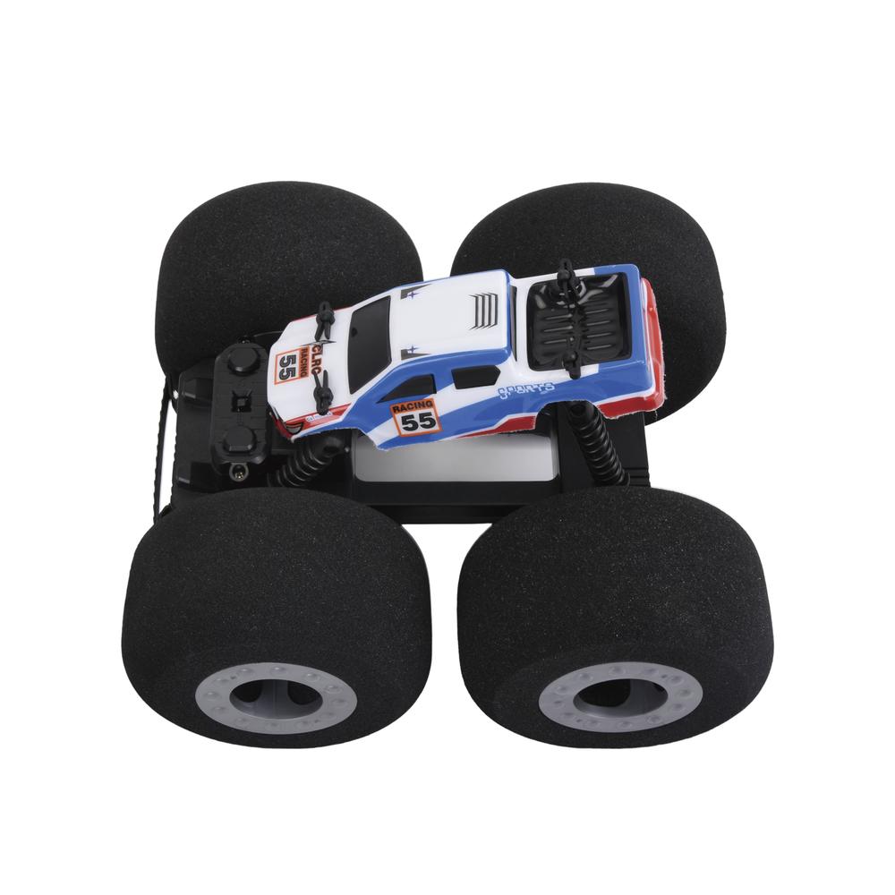 RC Monster Truck Stunt Car مع لعبة تحكم عن بعد عملاقة عجلات ناعمة