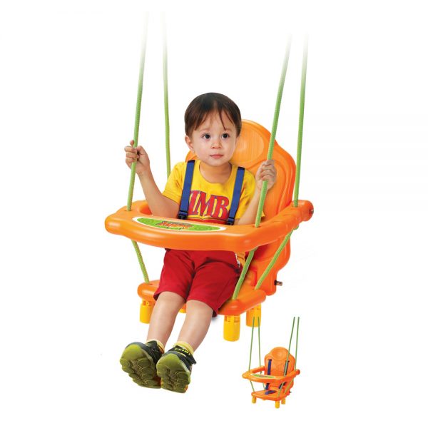 Kingsport Toddler Real Action Swing Set Safe and Fun for Kids 1-3 Years, Includes Safety Belt, Max 25kg