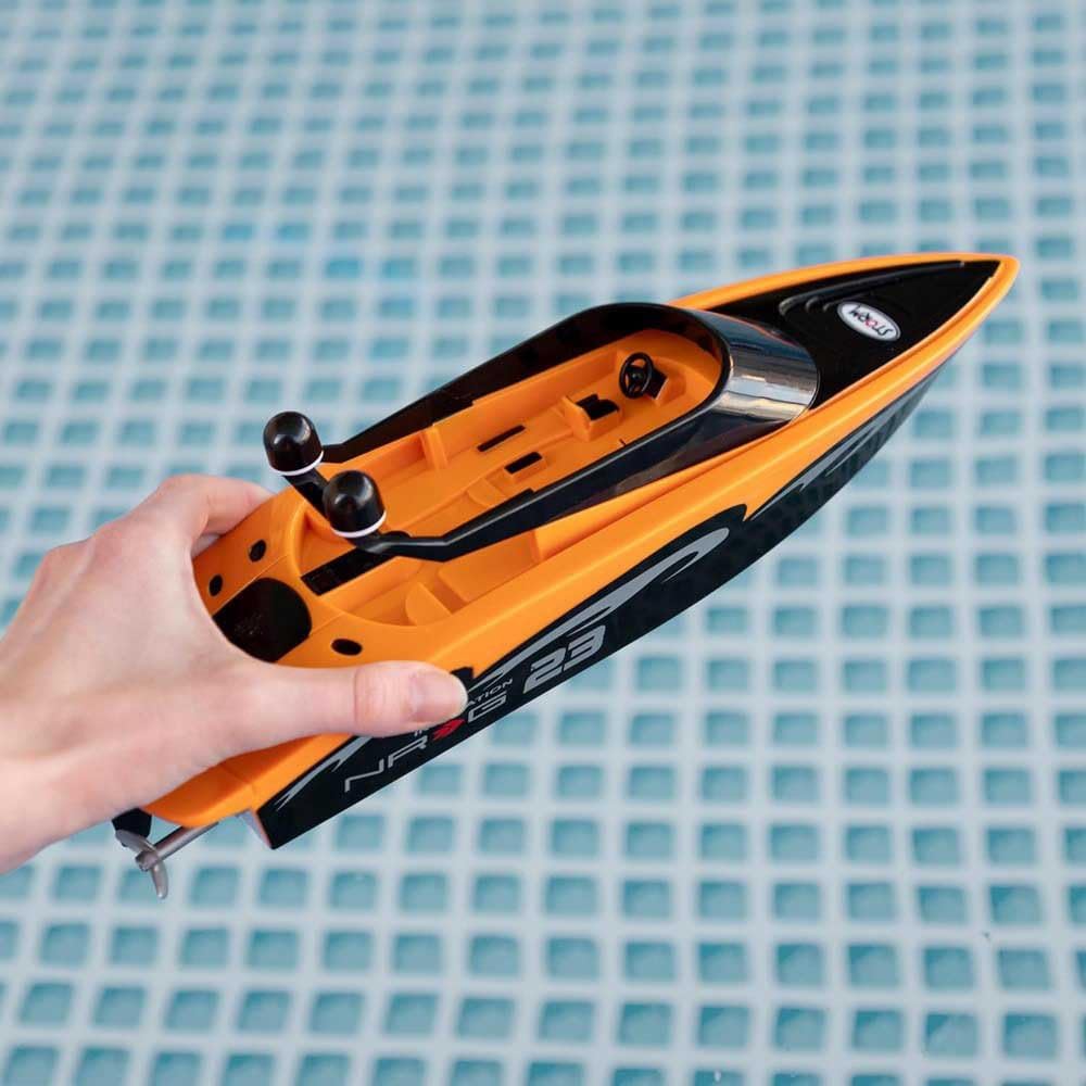 31 cm Long Racing RC Boat for Kids Remote Control Speed Boat, 2.4GHz, 35–40m Range