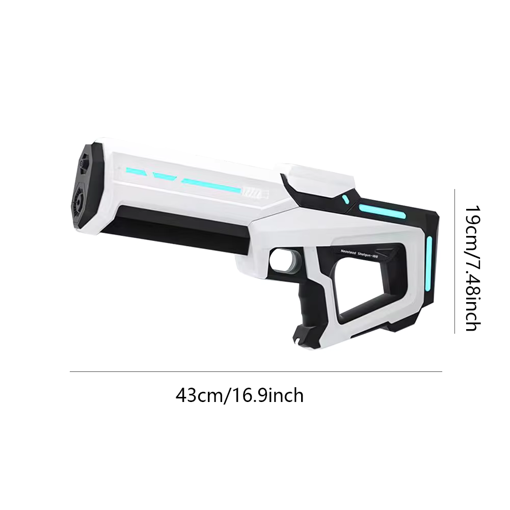 42cm High-Pressure Electric Water Gun for Adults & Kids – Automatic Water Absorption