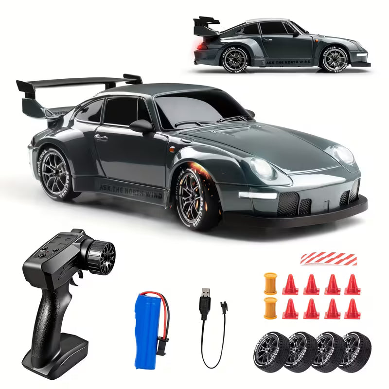 1:24 RC Drift Racing Car with LED Lights