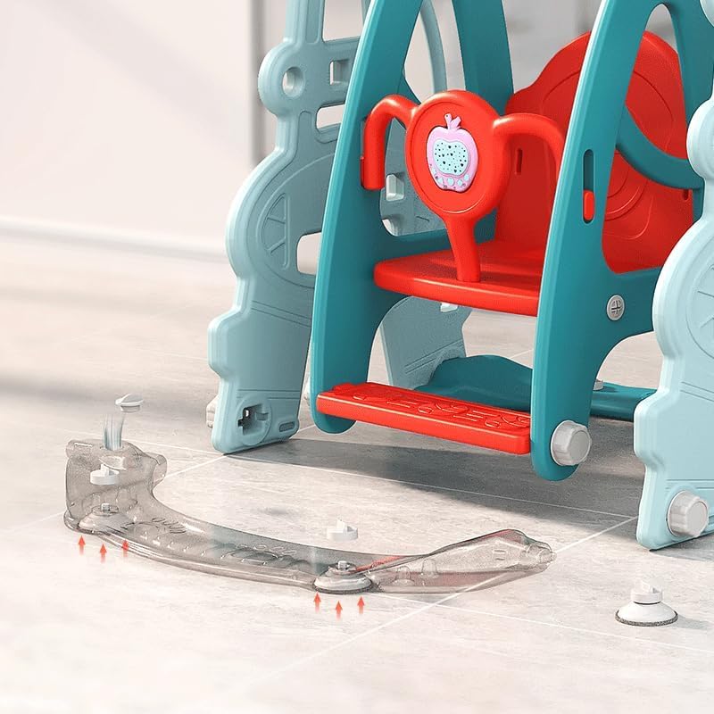 6 In 1 Combination Swing Slide Baby Home Slide Football Basketball Small Children's Amusement Park Kids Indoor and Outdoor Toys