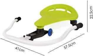 Swayer Ride On & Out Door Playing Scooter & (PU Wheels & Adjustable handlebar & Ultra Durable Plastic Seat