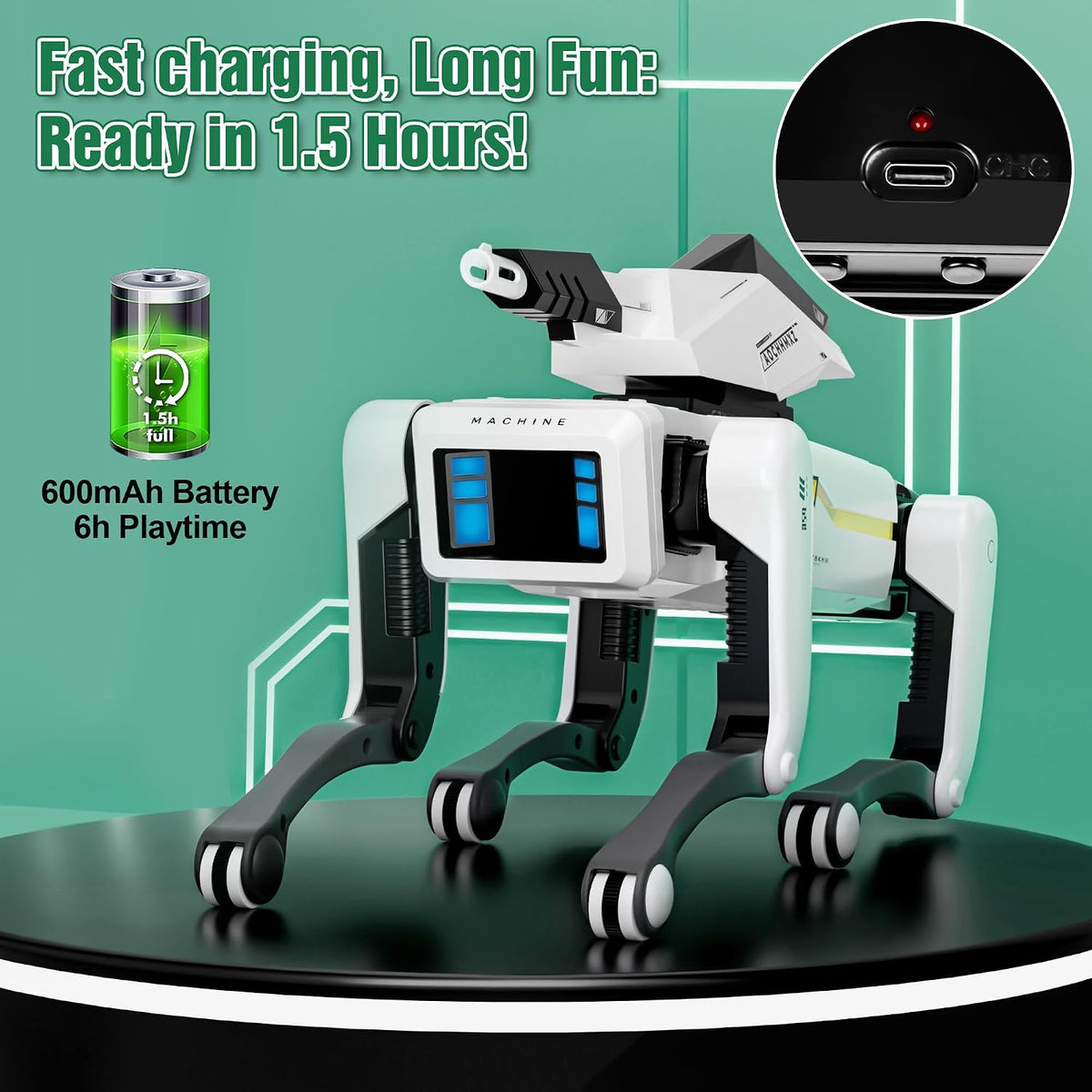 Teeggi Intelligent RC Robot Dog