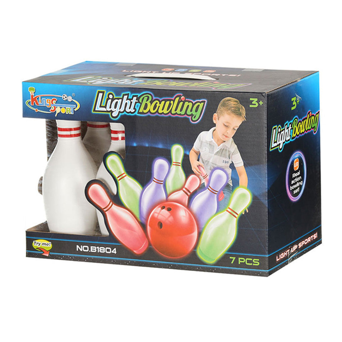 Light Up Bowling Set