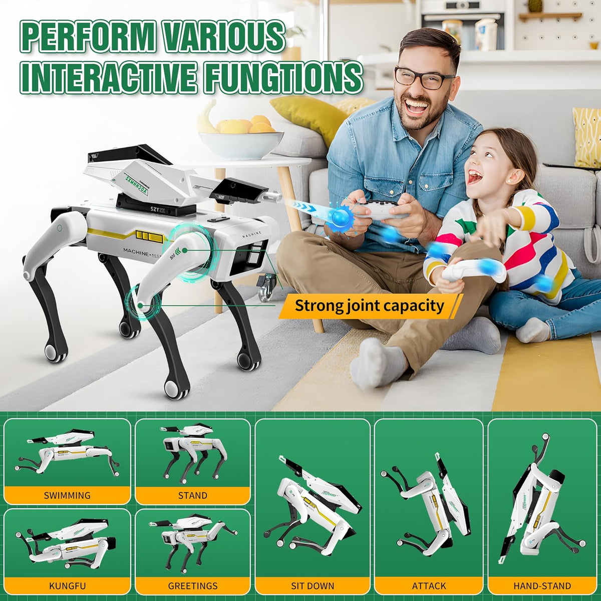 Teeggi Intelligent RC Robot Dog