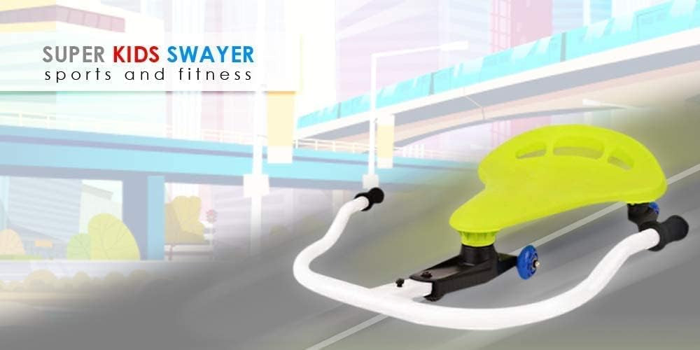 Swayer Ride On & Out Door Playing Scooter & (PU Wheels & Adjustable handlebar & Ultra Durable Plastic Seat