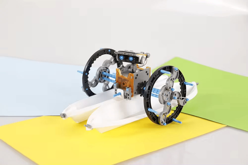 Assembling education 12 in 1 stem solar robot kit toys building science stem robot toy