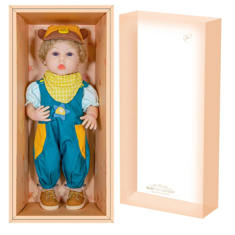 Baby Doll Girl 55cm Soft Reborn Boy Lifelike Baby Doll
