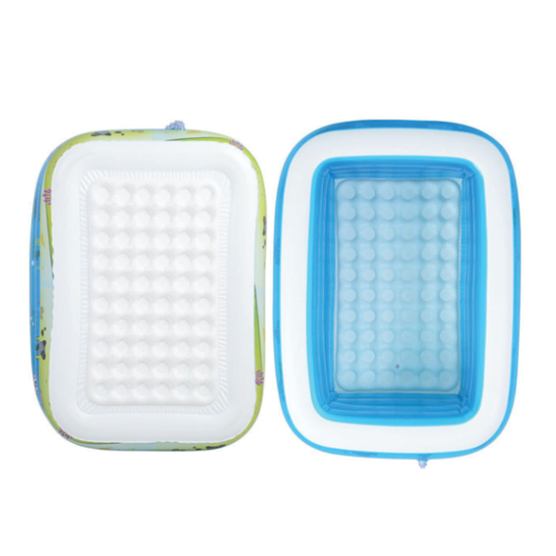 Baby Super Pool Rectangular Printed Leisure Pool 143*105*75cm