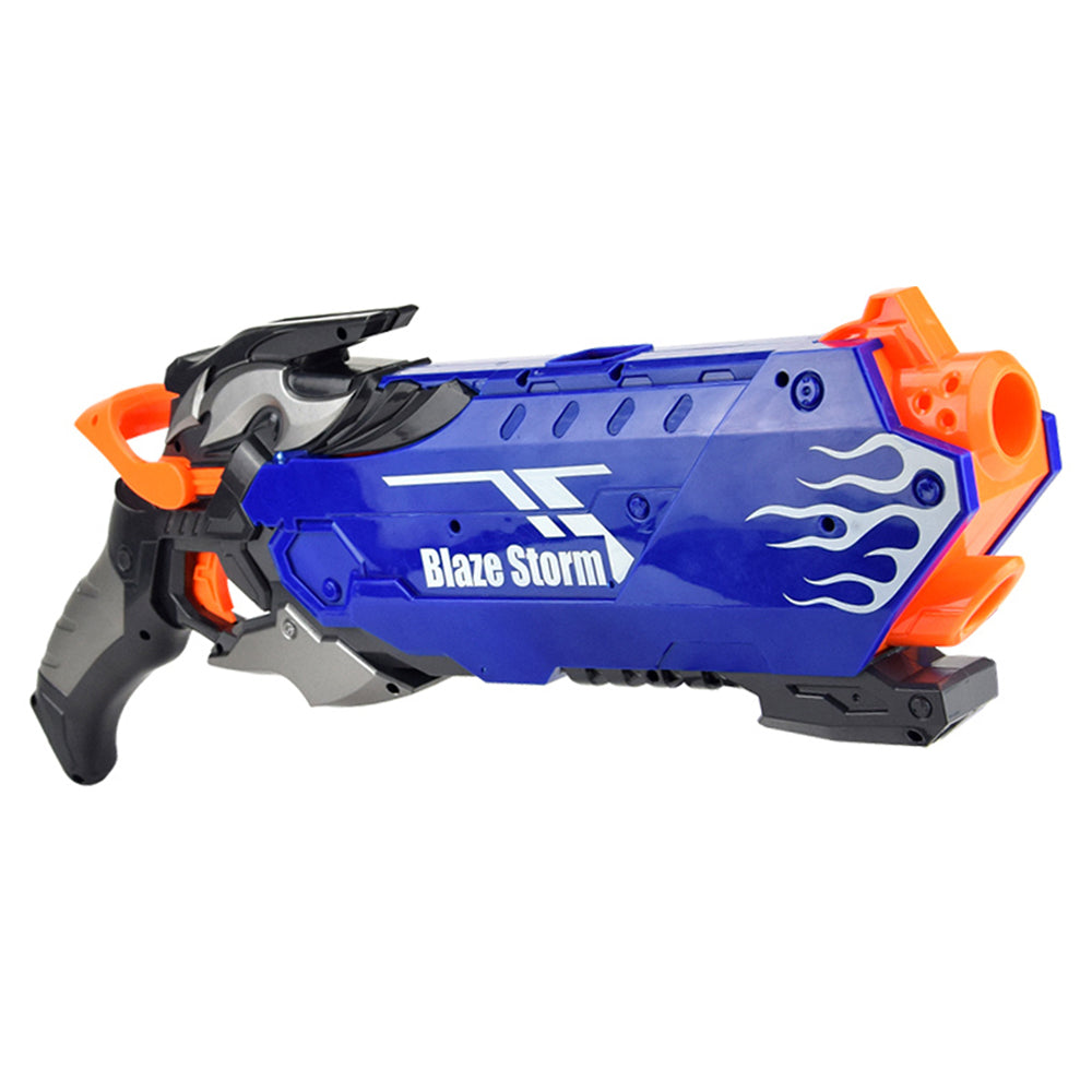 Blaze Storm Soft Bullet Shooting Gun Toy 12 Dart Blaster for Kids, High Impact Rounds, Easy Loading