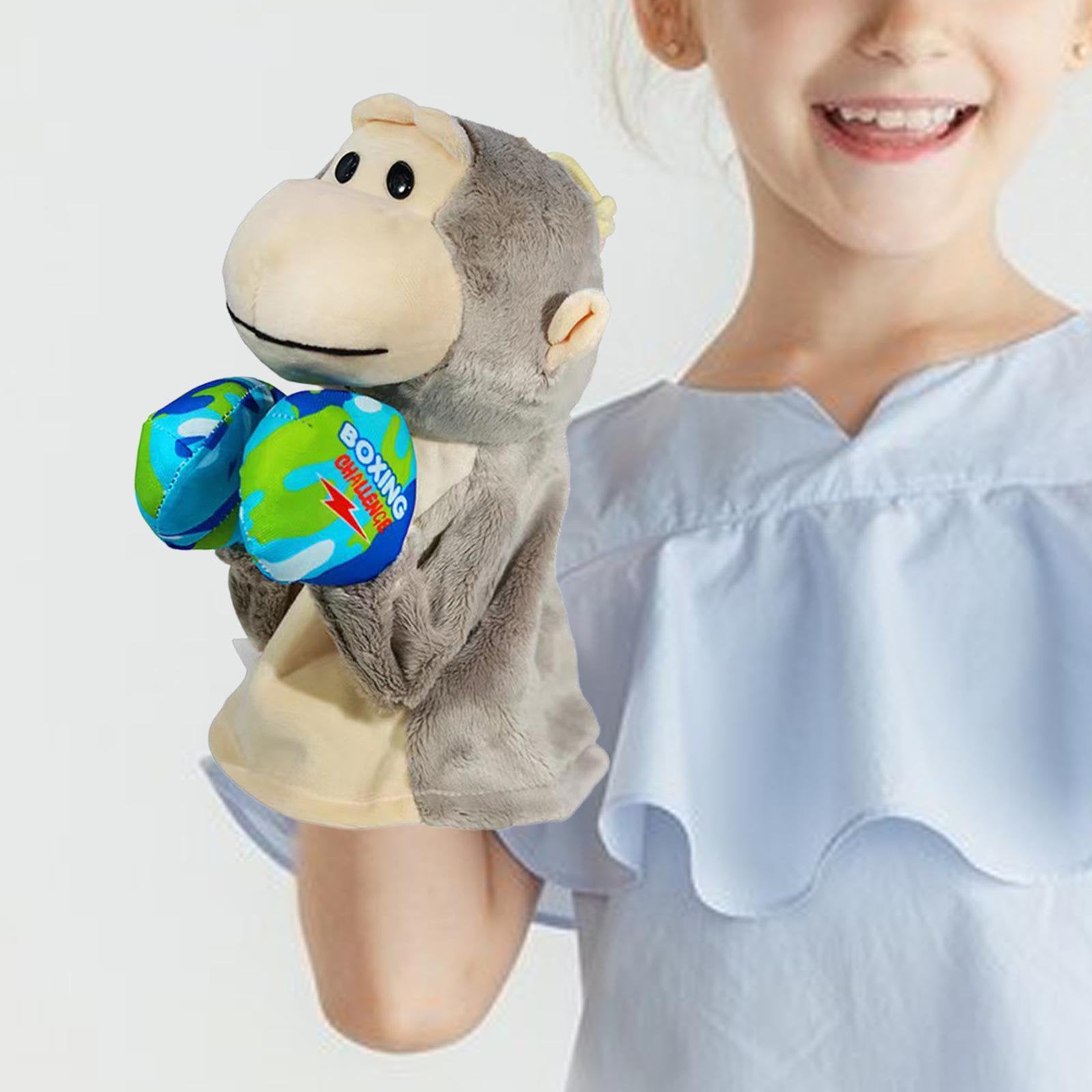 Boxing Monkey Puppet