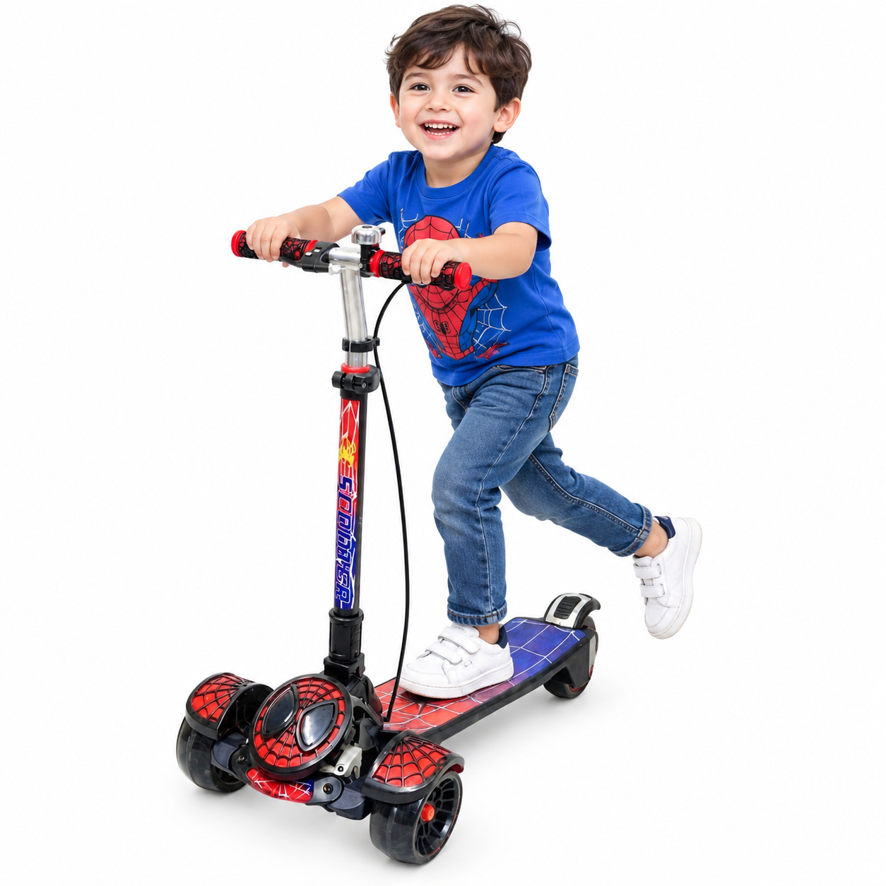 Spider-Man Themed Kids Scooter Premium Quality