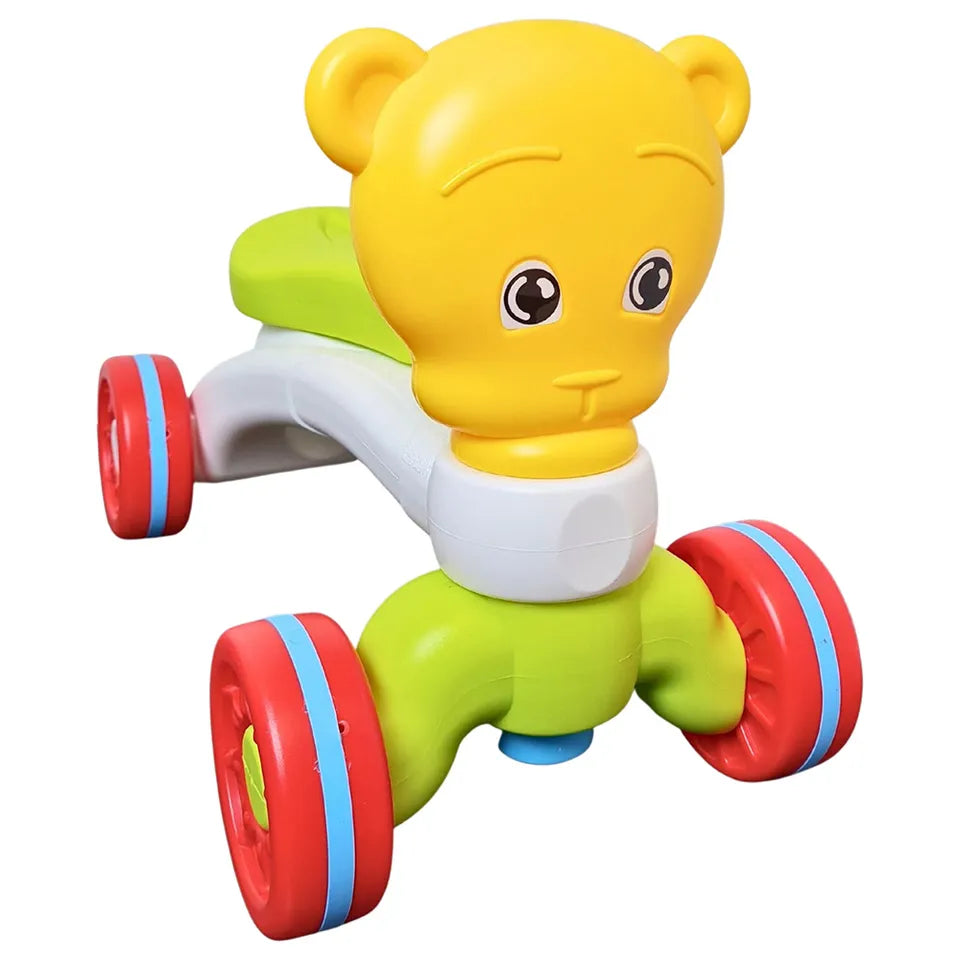 Children’s Duck Walker & Ride-On Car 4-Wheel Swing Car