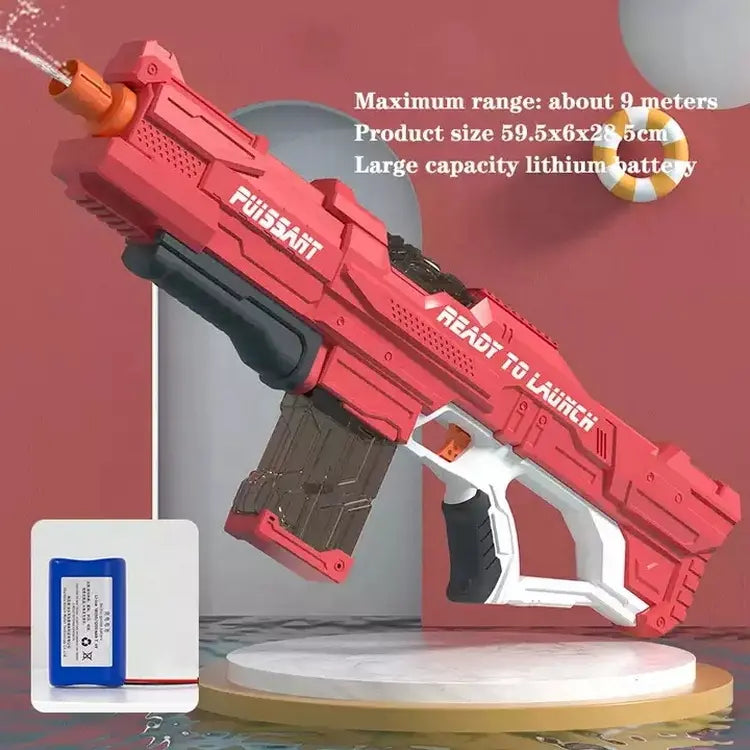Long Range Electric Water Gun Toy Fully Automatic Blaster for Kids