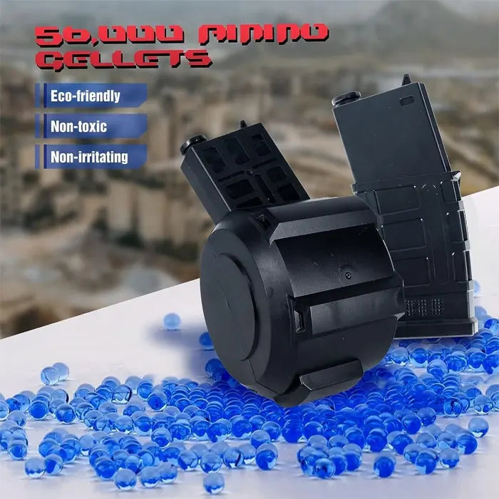 Gel Ball Blaster Toy Gun for Kids Long-Range, Automatic & Manual Modes