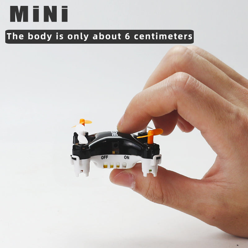 Mini RC Drone Quadcopter with Remote Control, LED Lights & Safety Protective Frame