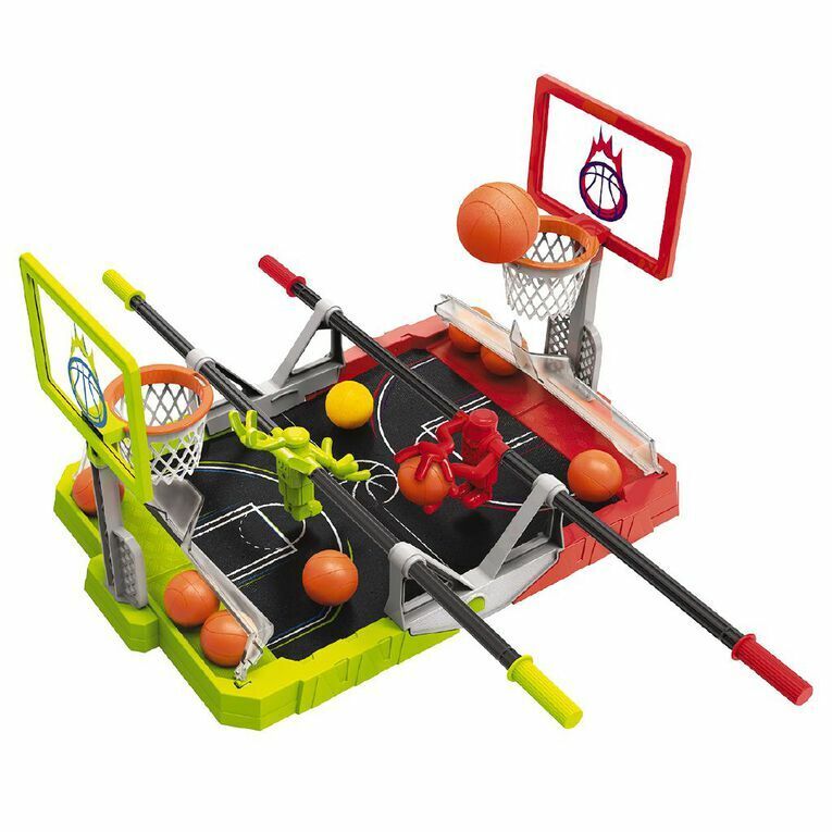 Hasbro Gaming Foosketball Board Game Foosball Meets Basketball Shoot & Score Fun