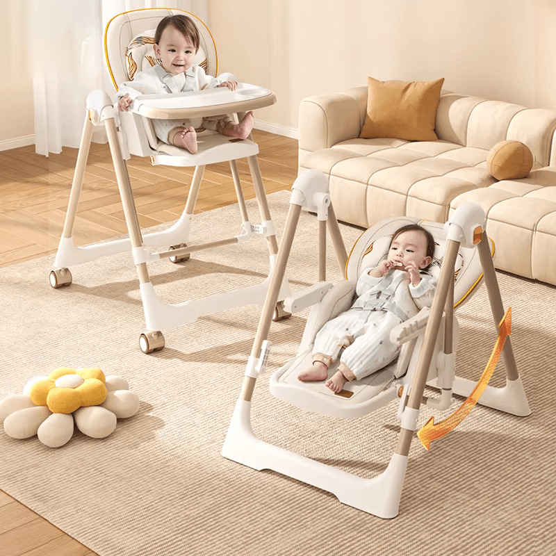 Multifunction 3-in-1 Foldable Baby High Chair
