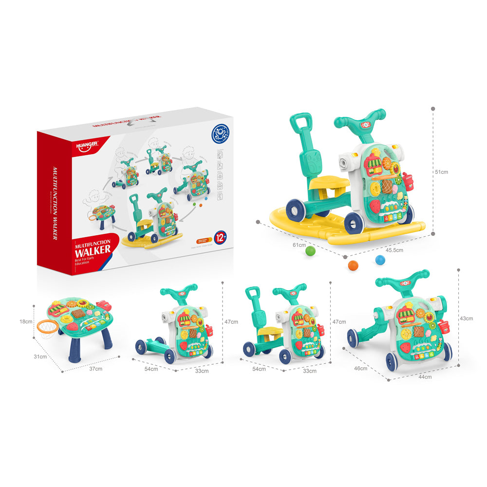 Huanger 5-in-1 Baby Multifunction Walker
