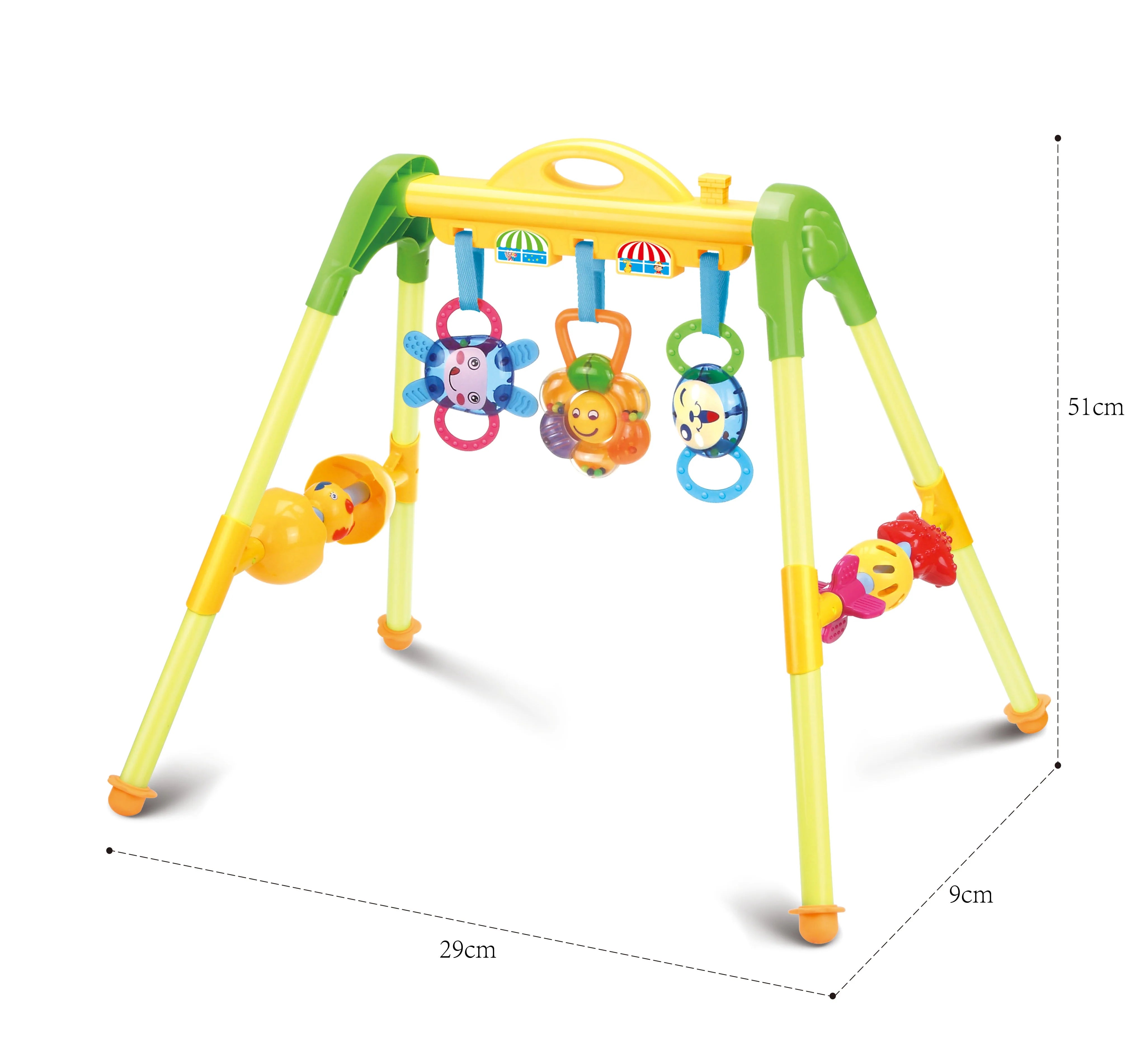 Huanger Multifunctional Baby Fitness Frame Educational & Developmental Toy for Newborns