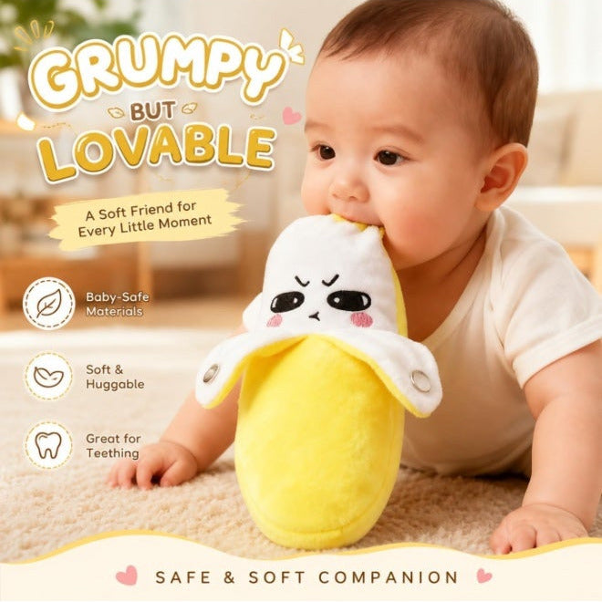 Interactive Banana Plush, Interactive Music Plush Toy with Sounds