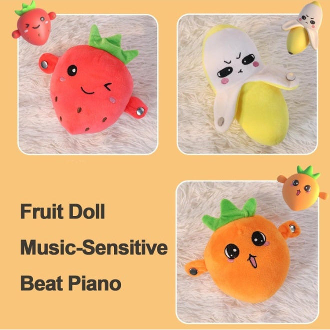 Interactive Banana Plush, Interactive Music Plush Toy with Sounds