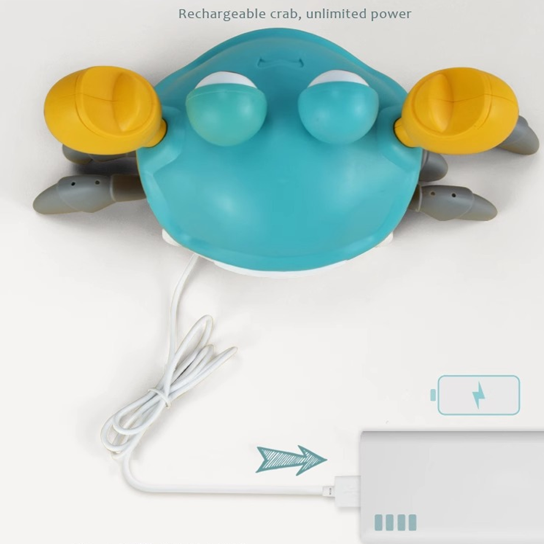 Interactive Electric Crawling Crab Toy for kids