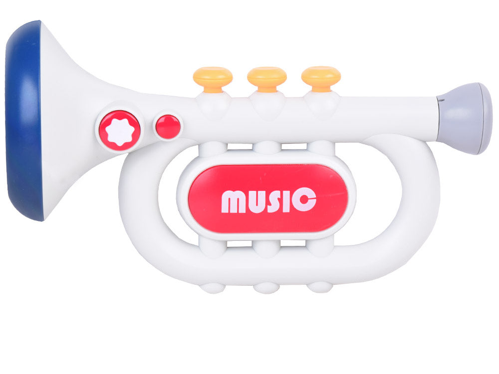 Interactive Kids' Trumpet 3 Play Modes & Musical Fun
