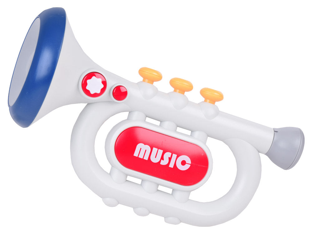 Interactive Kids' Trumpet 3 Play Modes & Musical Fun