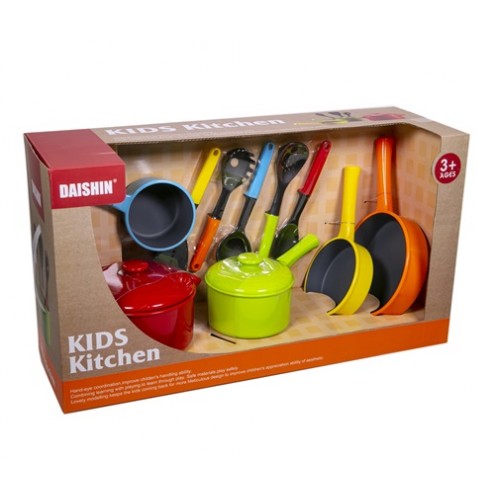 Kids Cookware 10 pieces Set for Girls