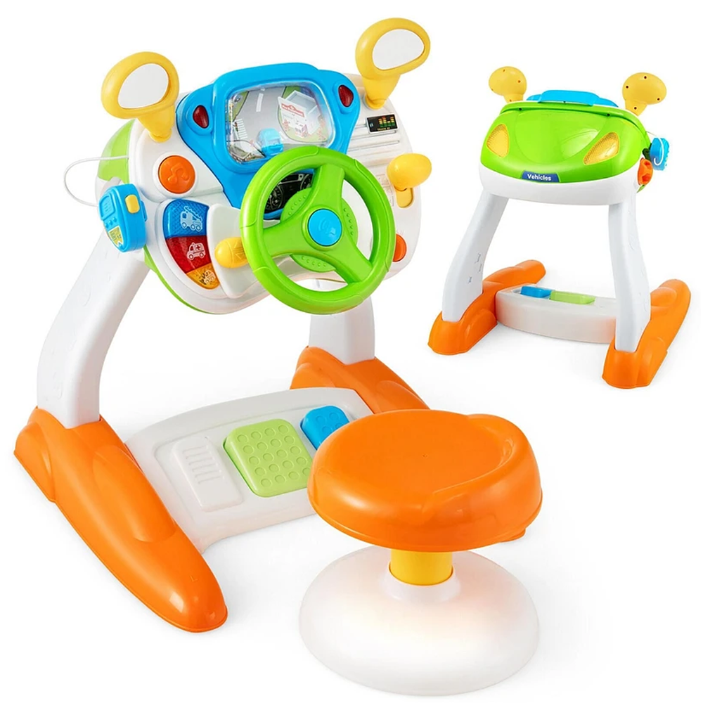 Kids Ride-On Driver Toy Car Simulation with Lights & Sounds 3 Years +