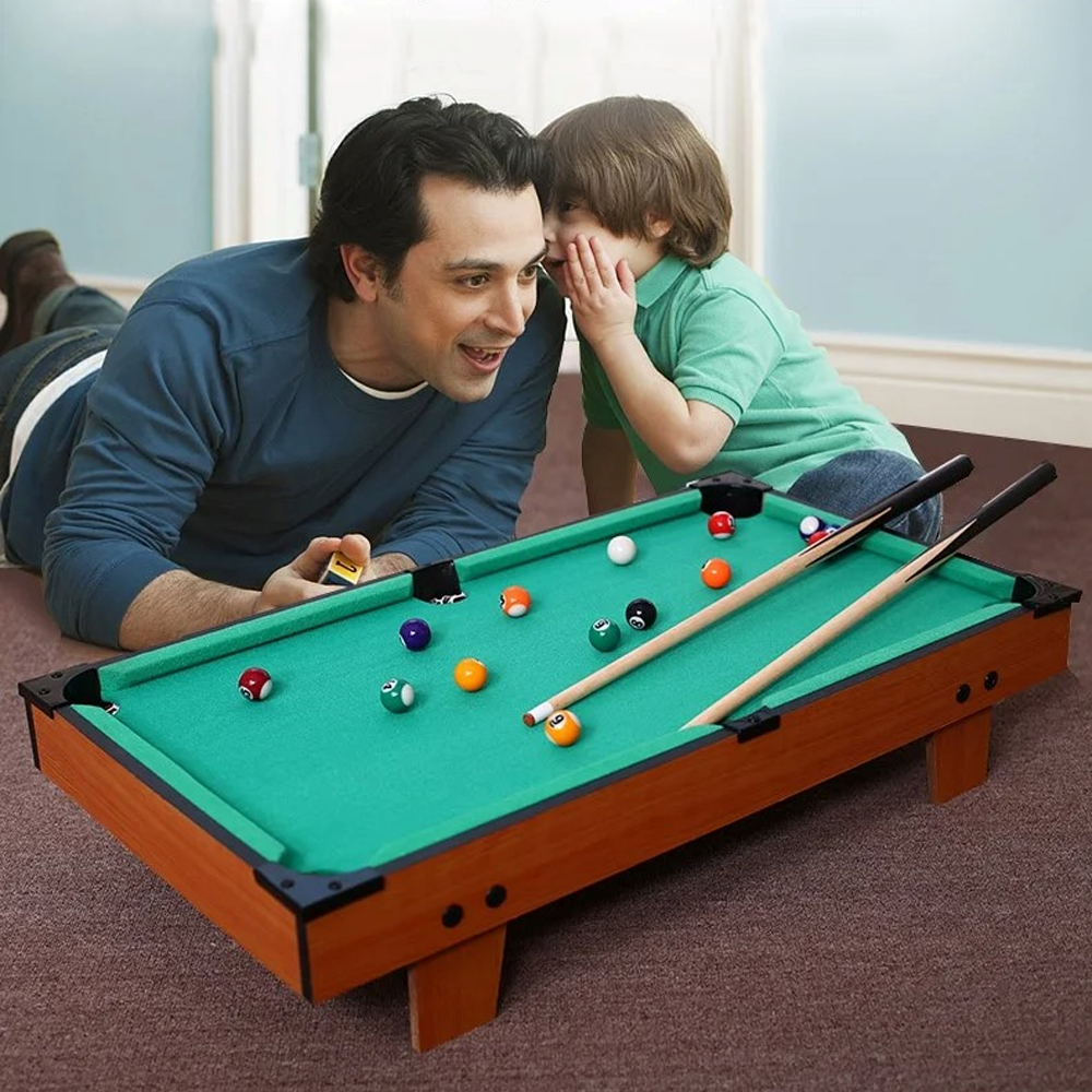 Kids small billiard table home large puzzle billiard table