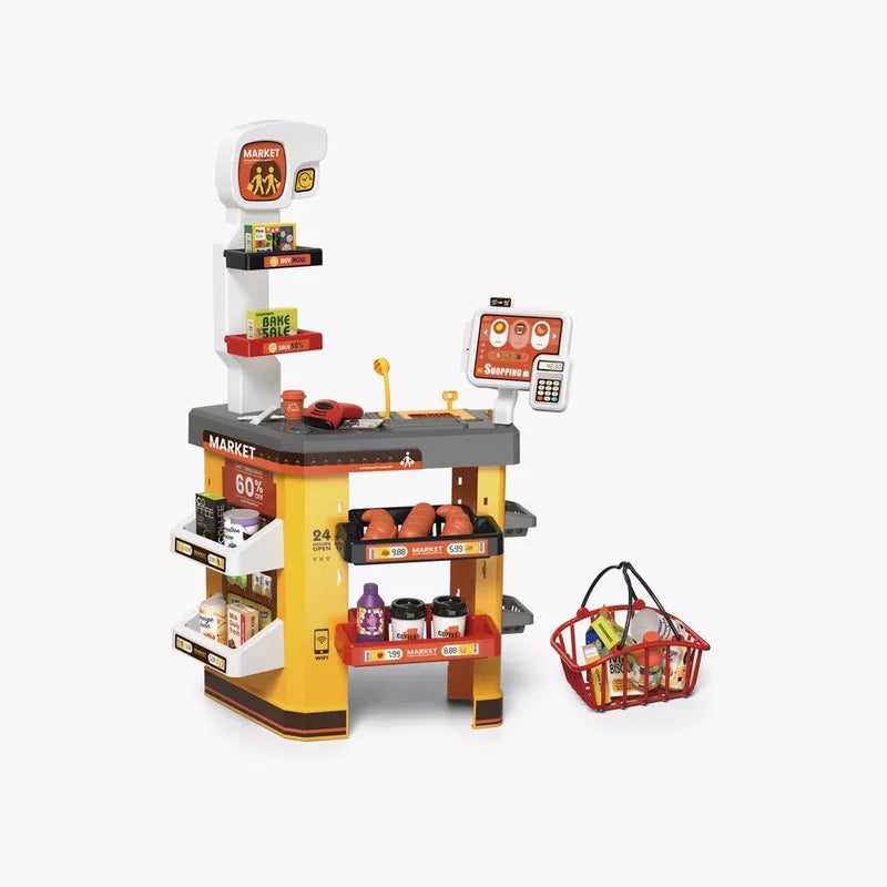 Little Angel Portable Supermarket Playset - Fun Educational Toy for Kids