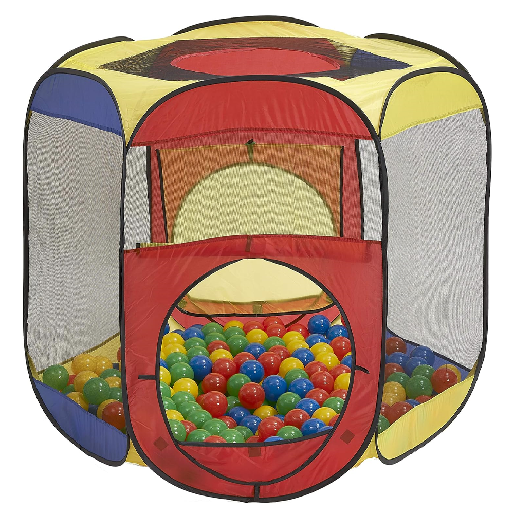 Magic Ball Pit Tent with 50 Balls for Kids Girls and Boys