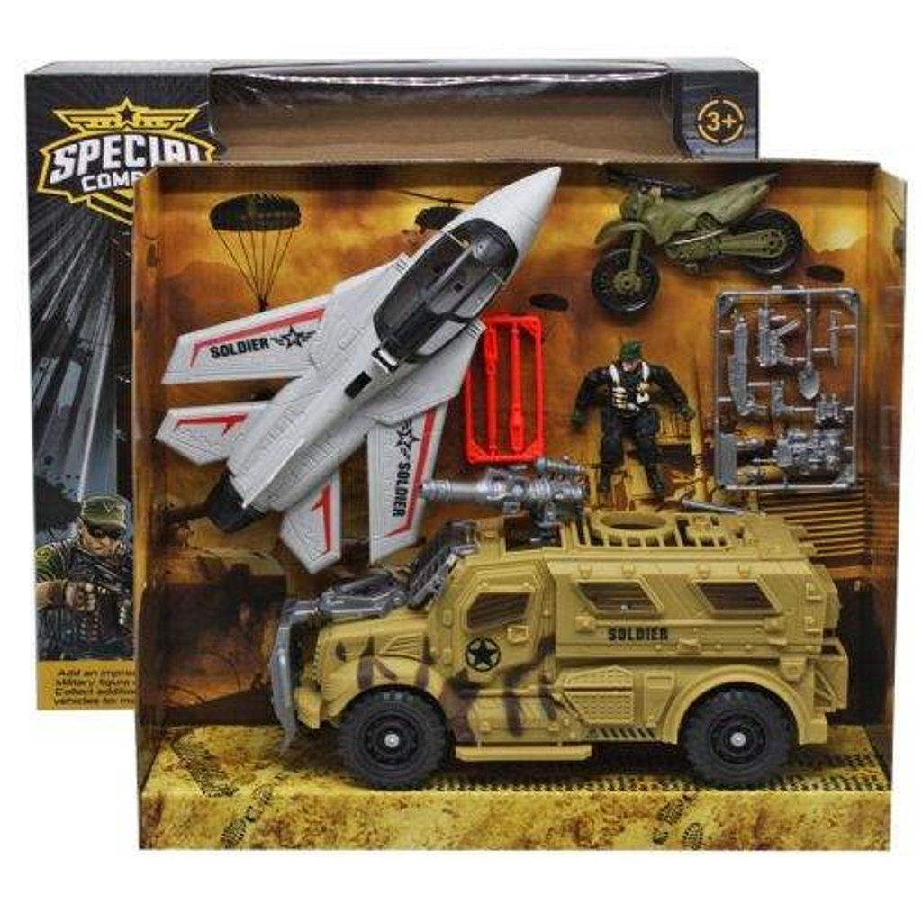 Military Vehicle Playset for Kids