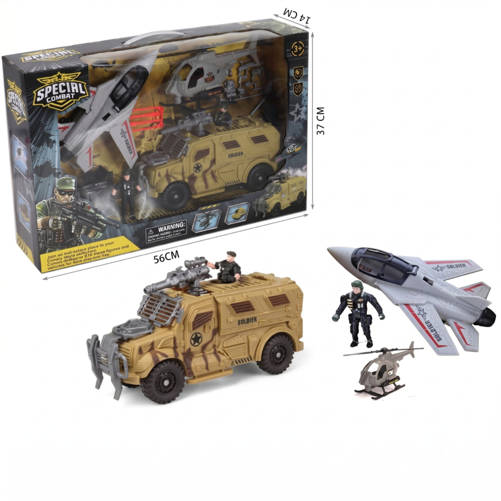 Military Vehicle Playset for Kids
