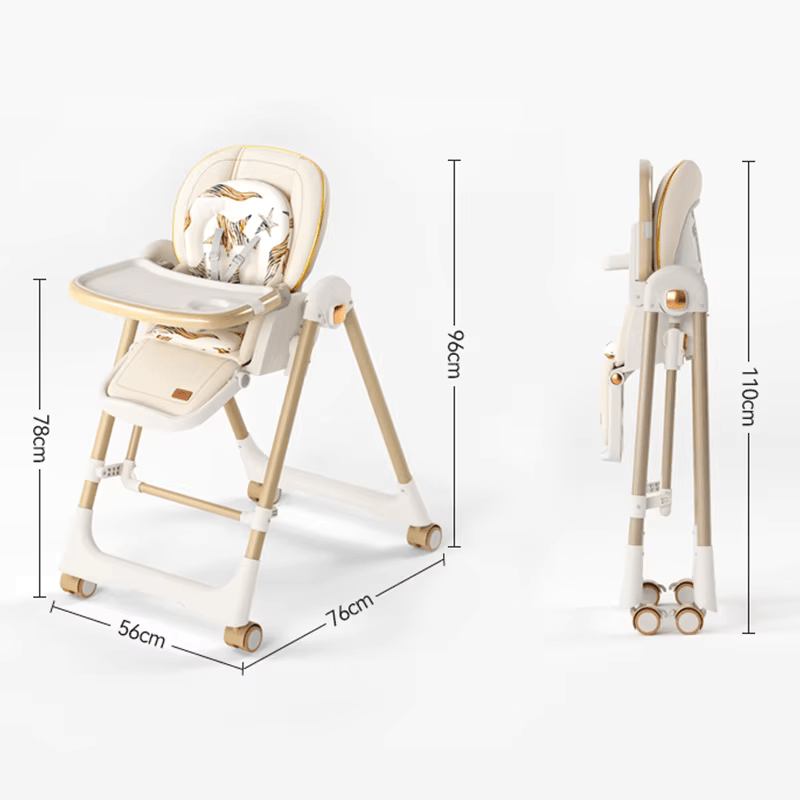Multifunction 3-in-1 Foldable Baby High Chair