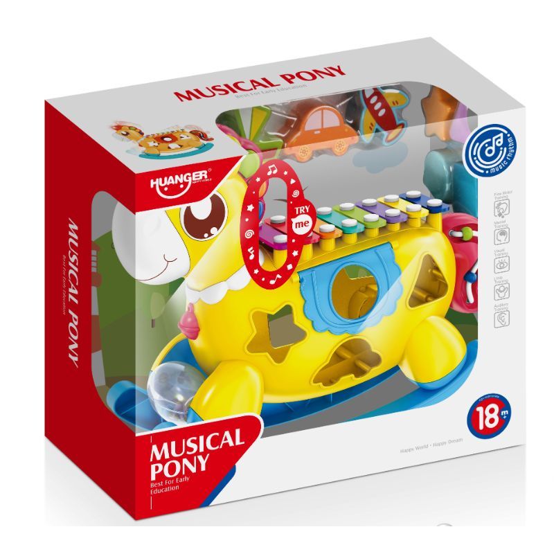 Musical Horse Toy for Toddlers 18+ Months Perfect Baby Toy for Fun & Learning