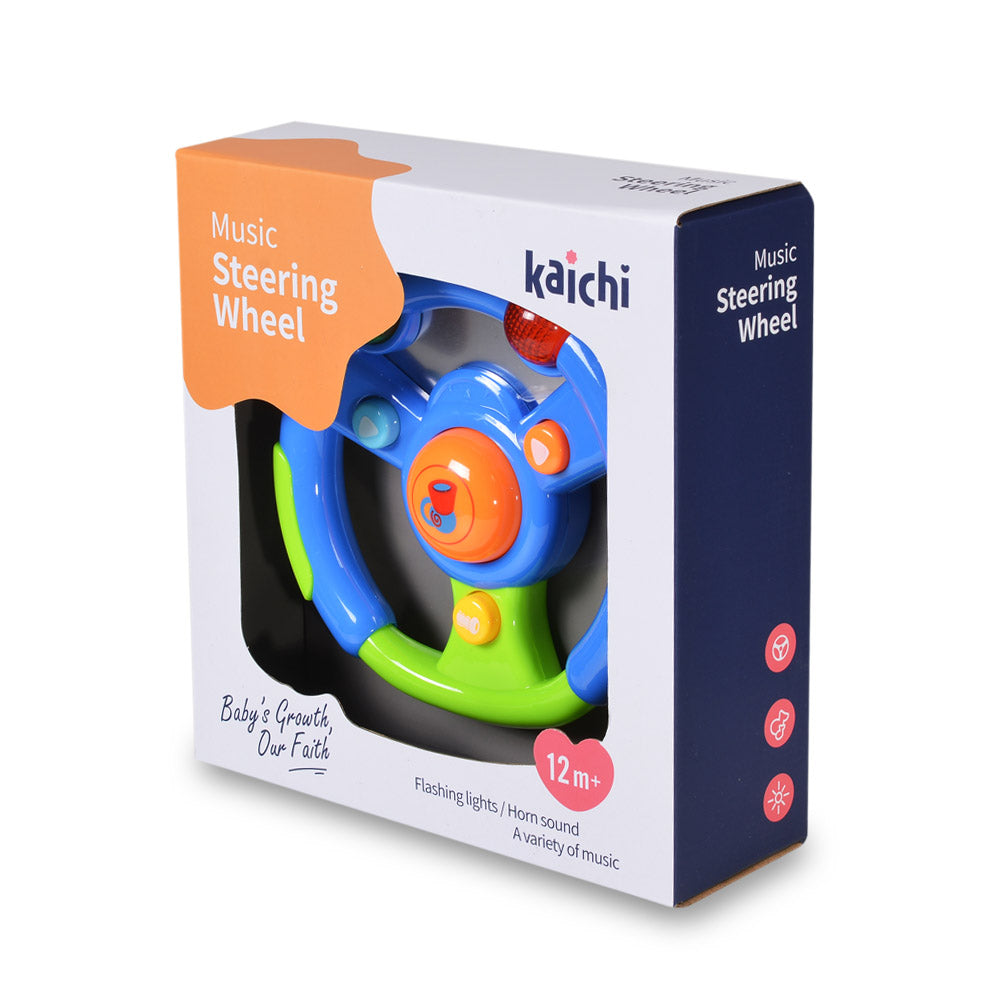 Music steering wheel