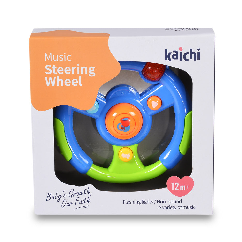 Music steering wheel