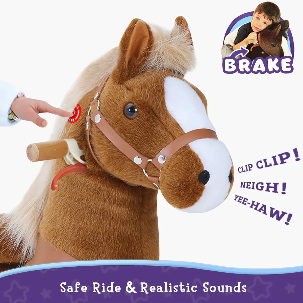 PonyCycle® Official Licensed Kids Riding Unicorn